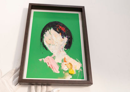mirror series UNTITLED Portrait contemporary painting art