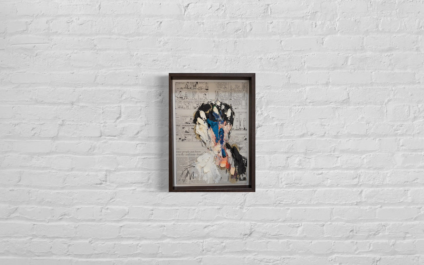 mirror series UNTITLED Portrait contemporary painting art