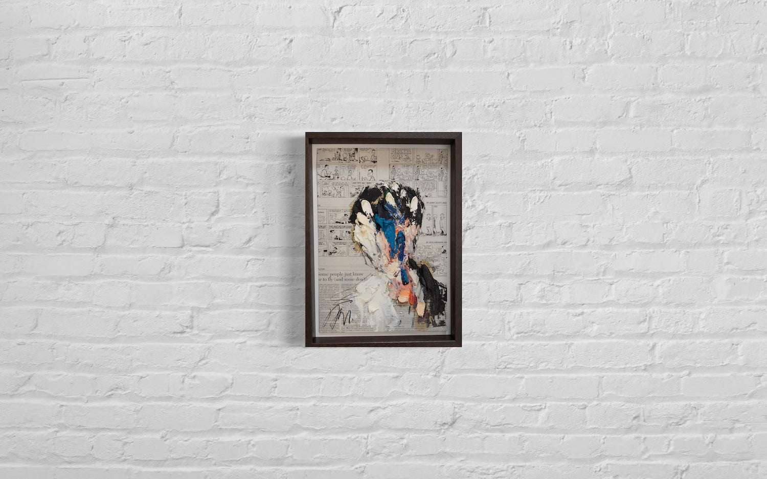 mirror series UNTITLED Portrait contemporary painting art