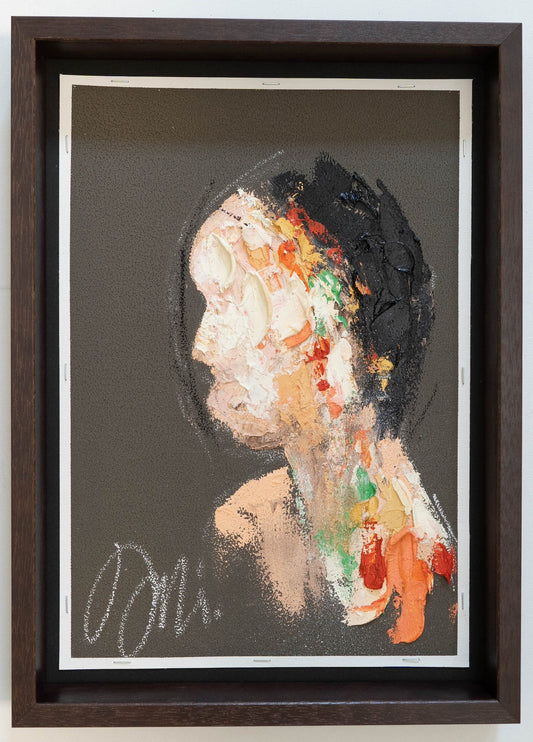 mirror series UNTITLED Portrait contemporary painting art contemporary painting art