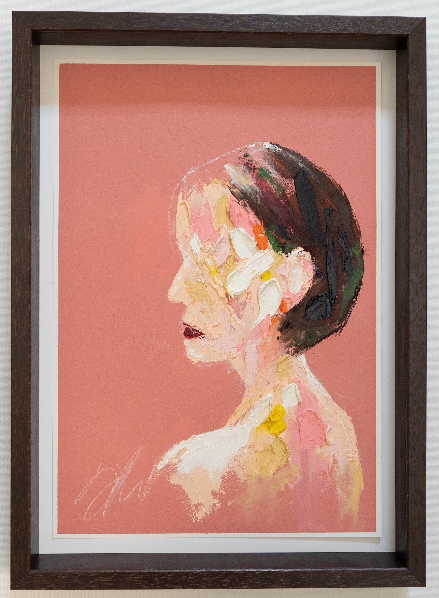 mirror series UNTITLED Portrait contemporary painting art