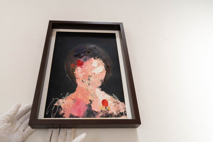 mirror series UNTITLED Portrait contemporary painting art