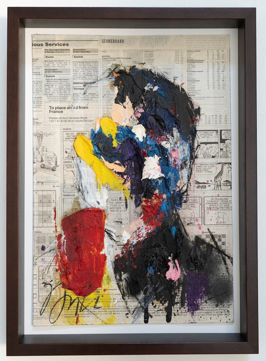 mirror series UNTITLED Portrait contemporary painting art