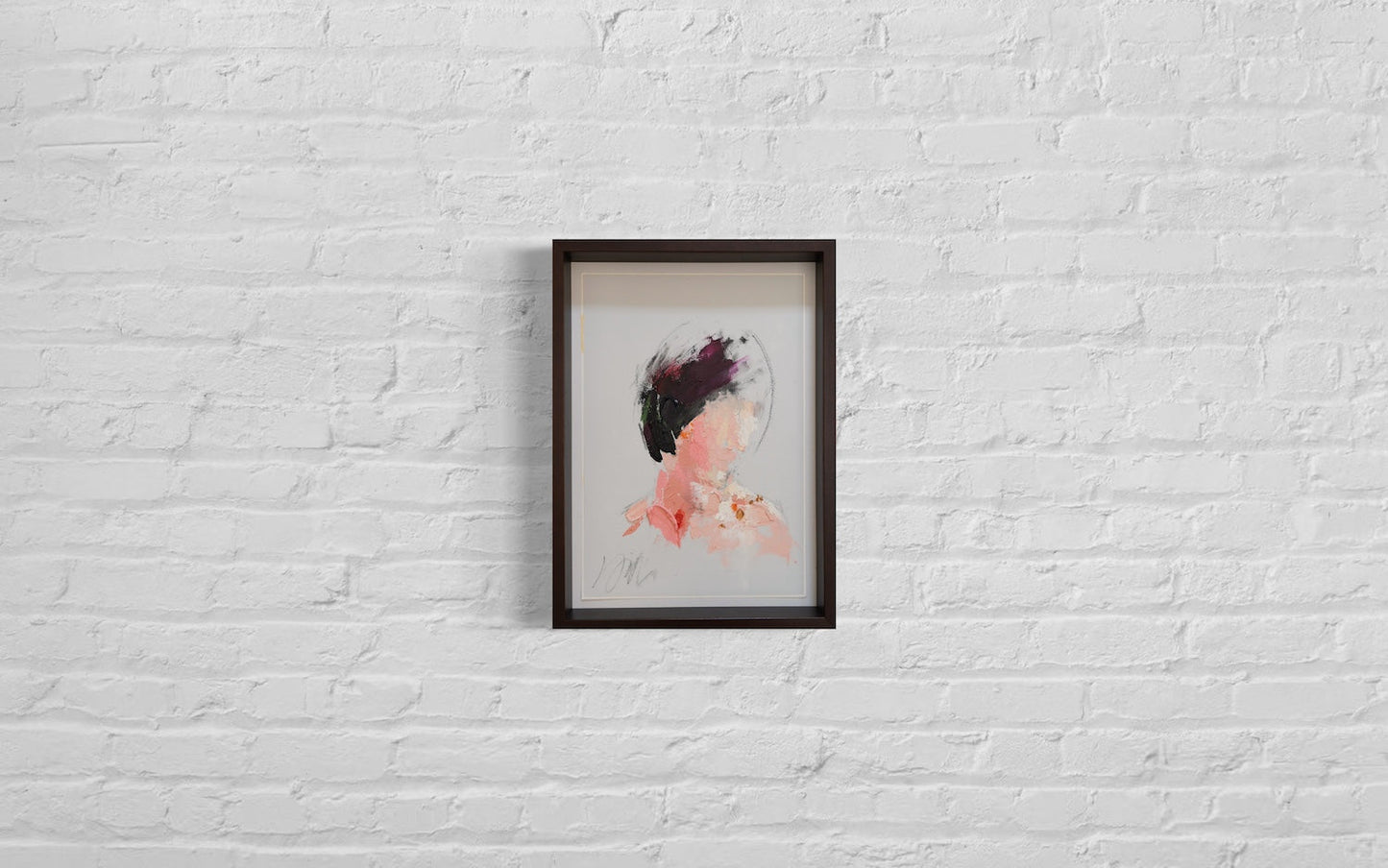 mirror series UNTITLED Portrait contemporary painting art