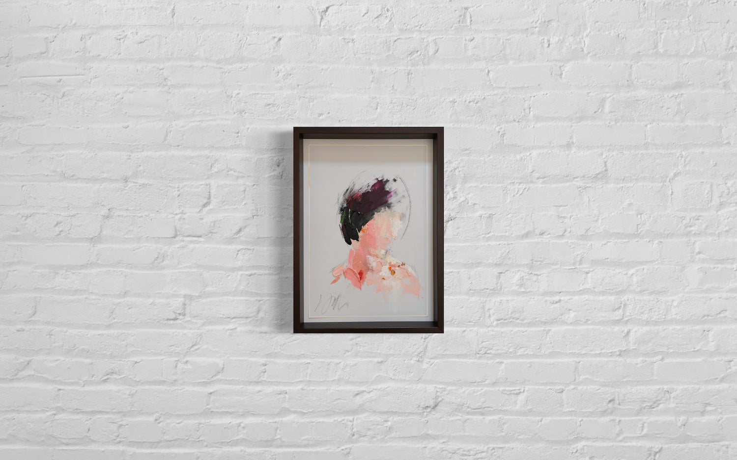 mirror series UNTITLED Portrait contemporary painting art