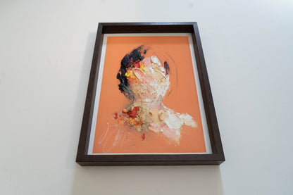 mirror series UNTITLED Portrait contemporary painting art