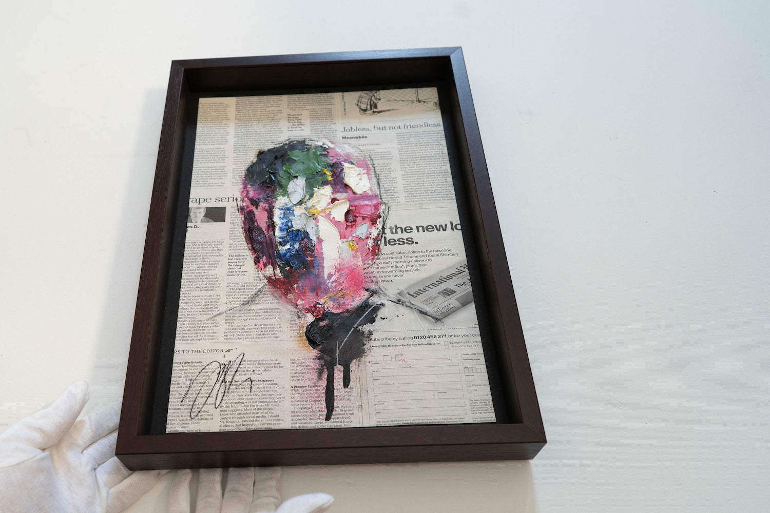 mirror series UNTITLED Portrait contemporary painting art