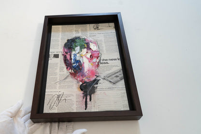 mirror series UNTITLED Portrait contemporary painting art