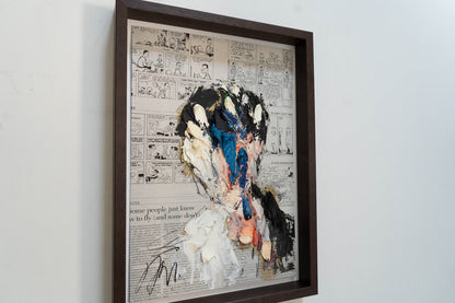 mirror series UNTITLED Portrait contemporary painting art