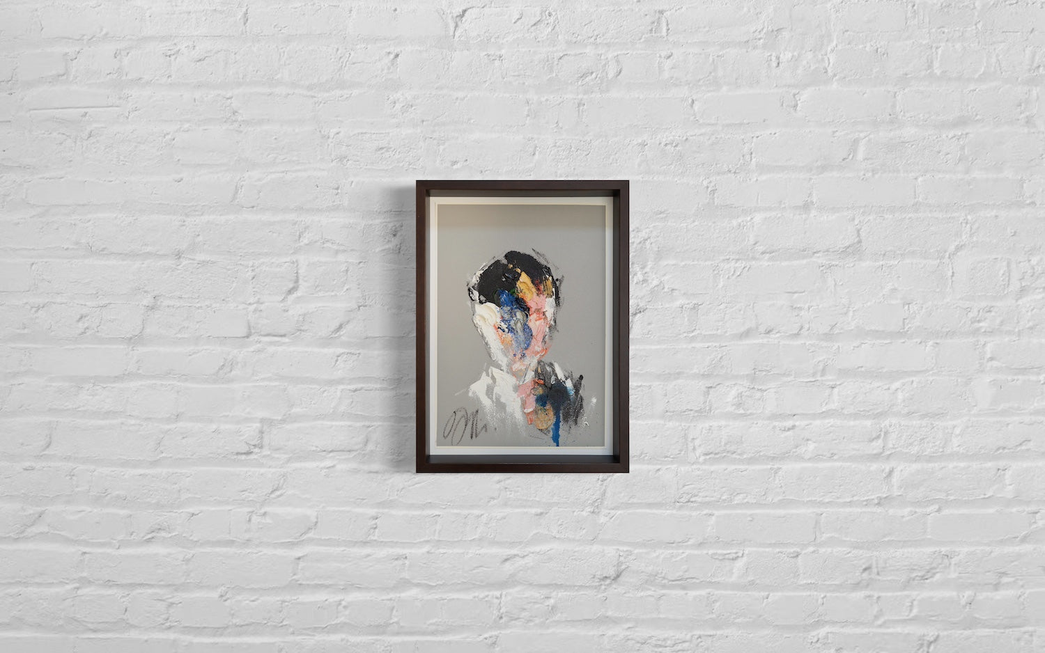 mirror series UNTITLED Portrait contemporary painting art