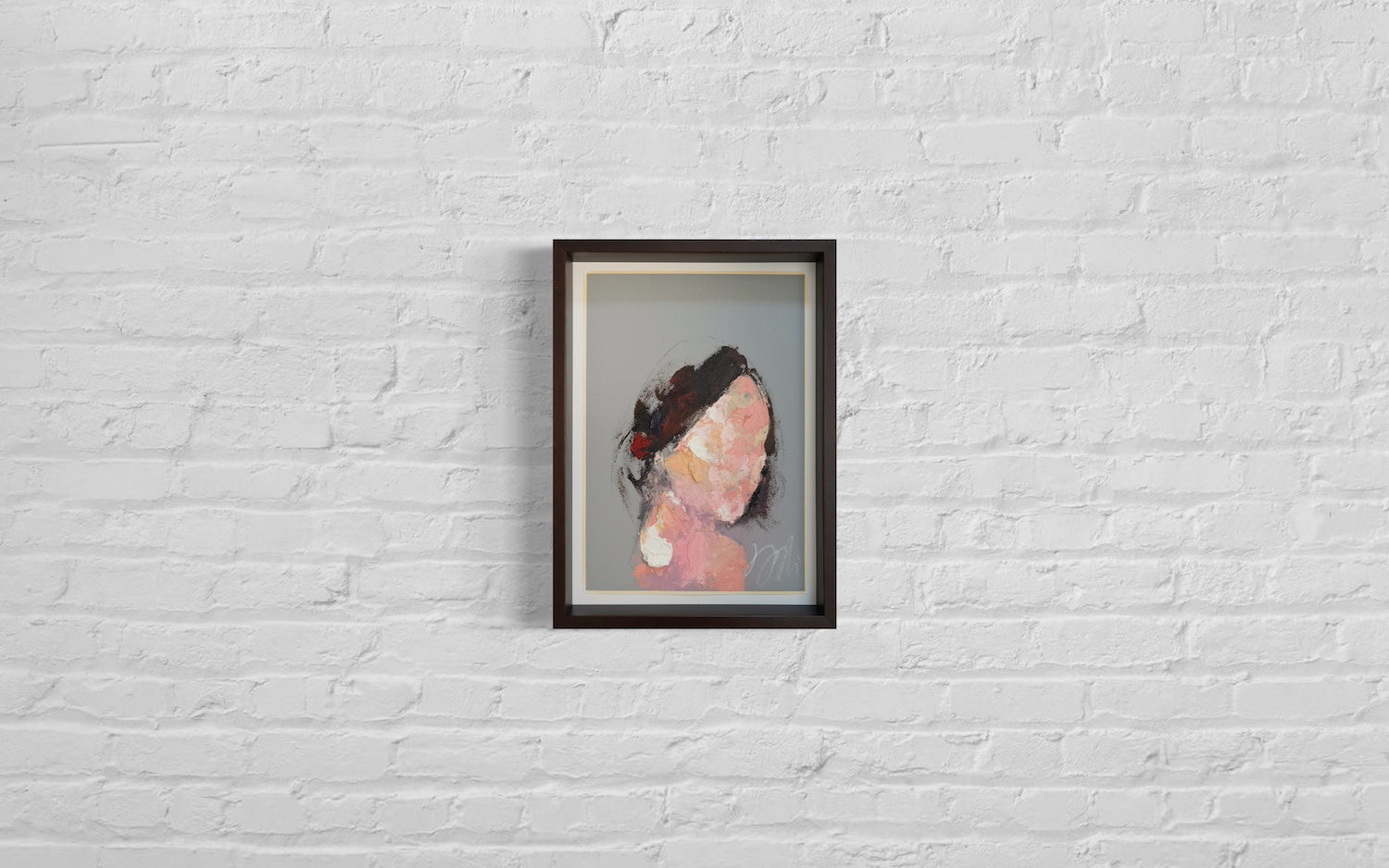 mirror series UNTITLED Portrait contemporary painting art