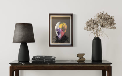 mirror series UNTITLED Portrait contemporary painting art contemporary painting art