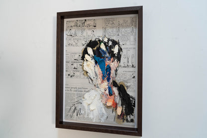 mirror series UNTITLED Portrait contemporary painting art