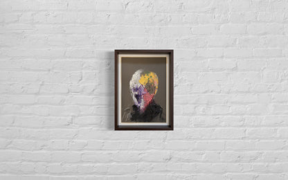 mirror series UNTITLED Portrait contemporary painting art contemporary painting art