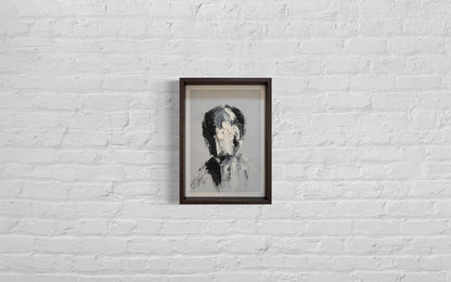 mirror series UNTITLED Portrait contemporary painting art