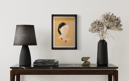 mirror series UNTITLED Portrait contemporary painting art