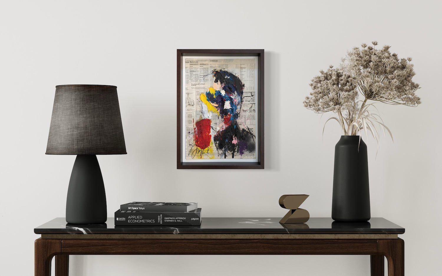 mirror series UNTITLED Portrait contemporary painting art