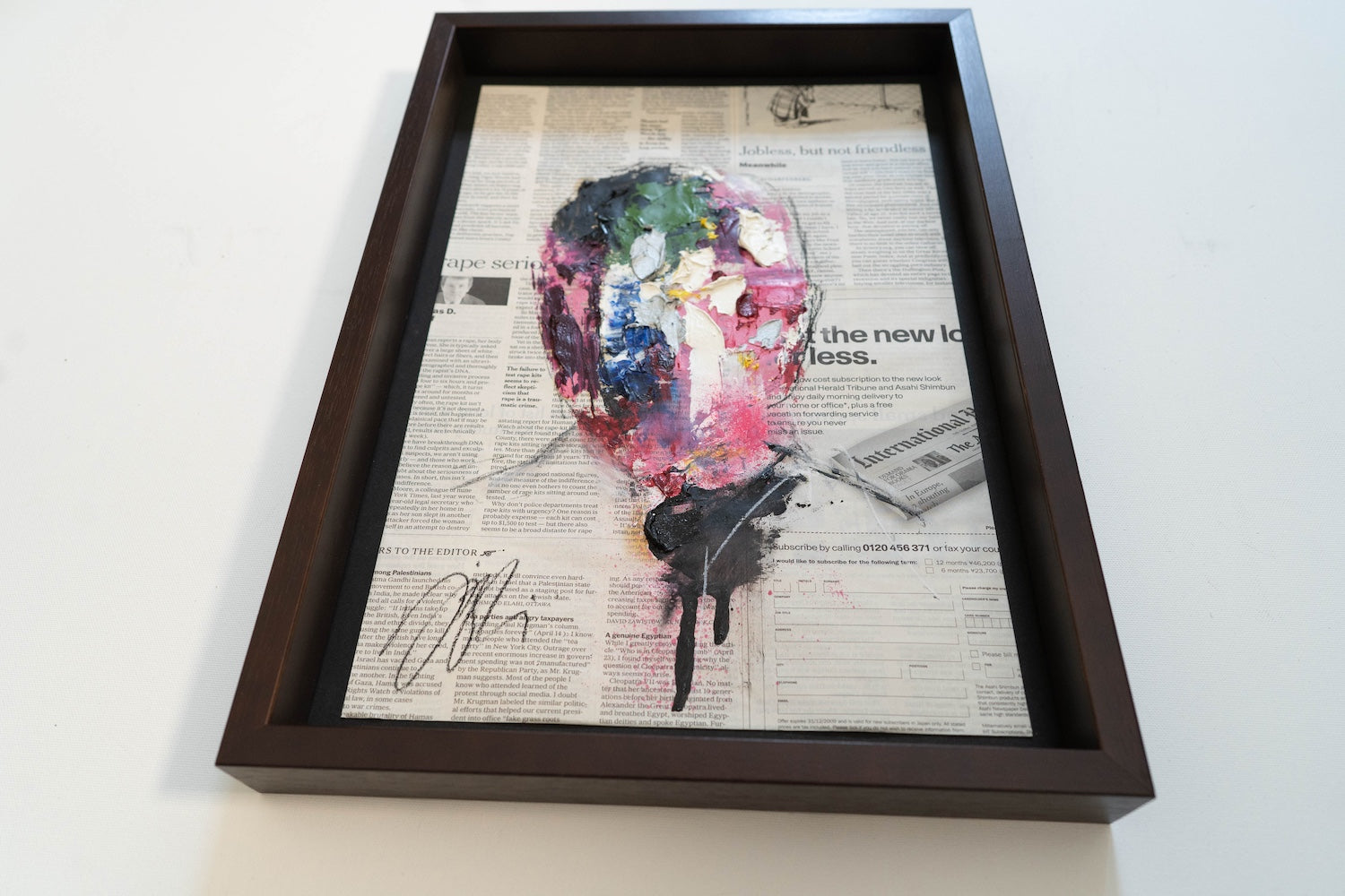 mirror series UNTITLED Portrait contemporary painting art