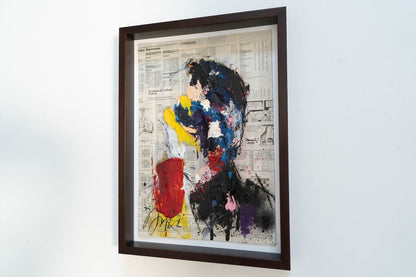mirror series UNTITLED Portrait contemporary painting art