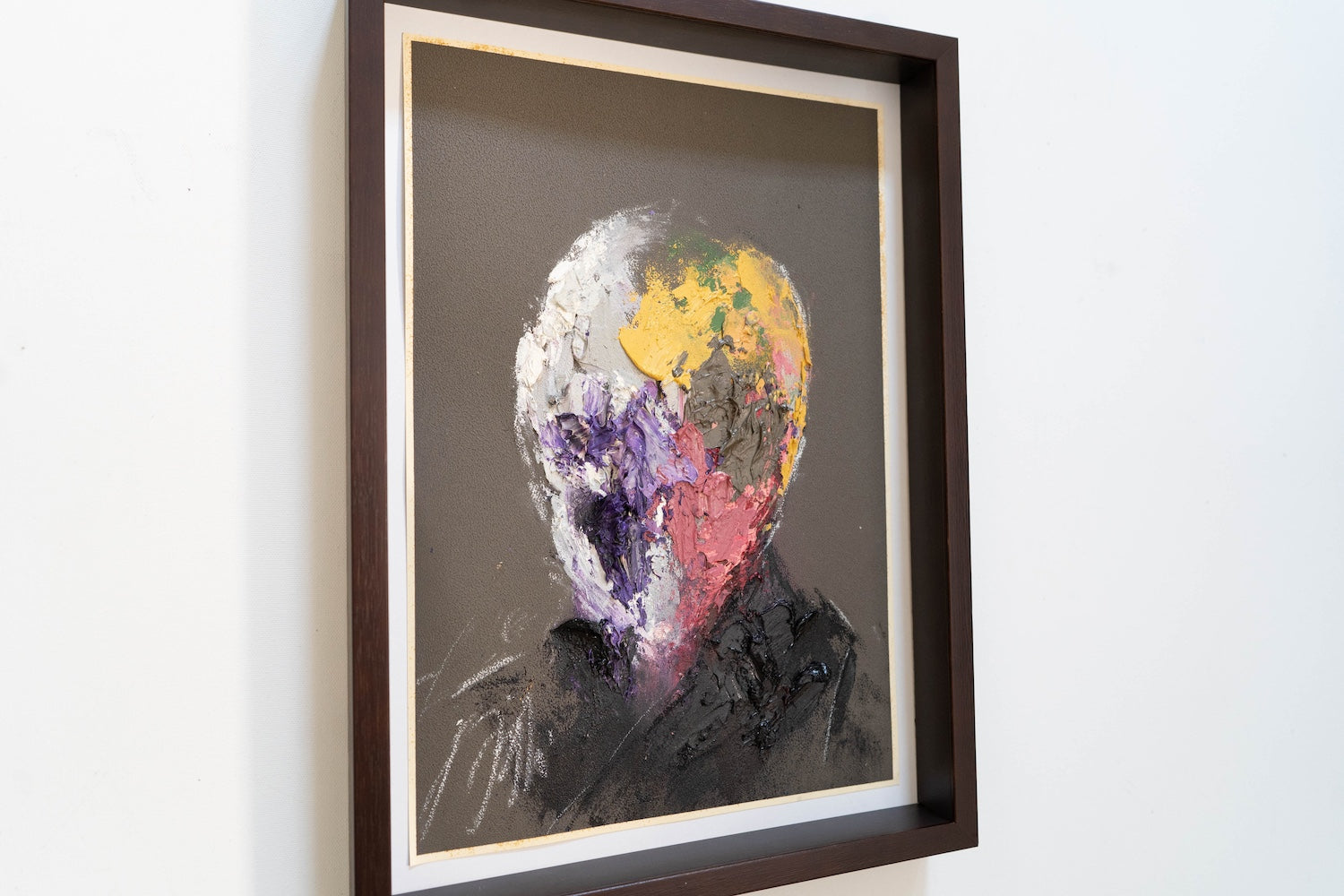 mirror series UNTITLED Portrait contemporary painting art contemporary painting art