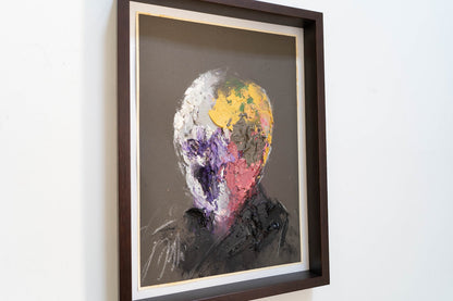 mirror series UNTITLED Portrait contemporary painting art contemporary painting art