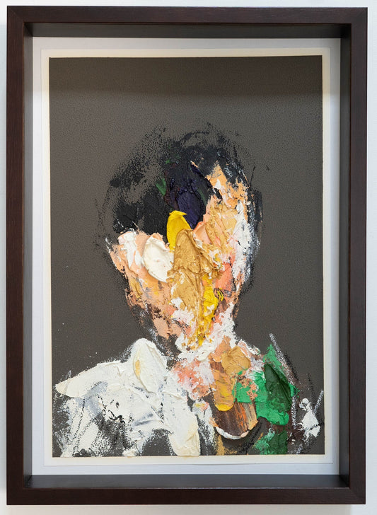 mirror series UNTITLED Portrait contemporary painting art