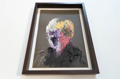mirror series UNTITLED Portrait contemporary painting art contemporary painting art