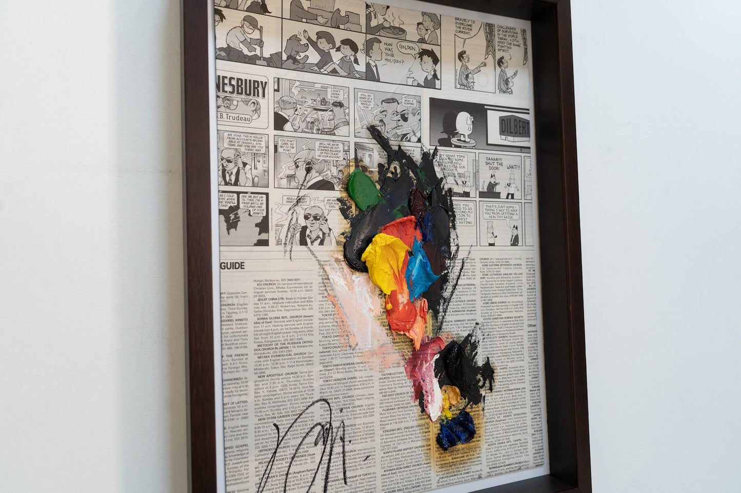 mirror series UNTITLED Portrait contemporary painting art