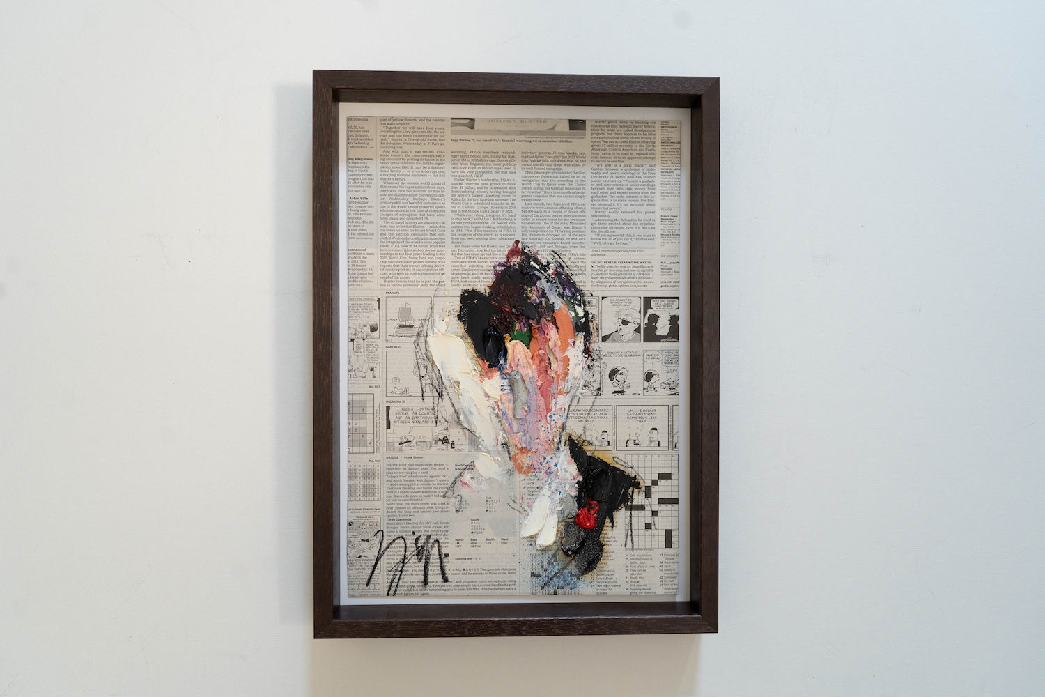 mirror series UNTITLED Portrait contemporary painting art