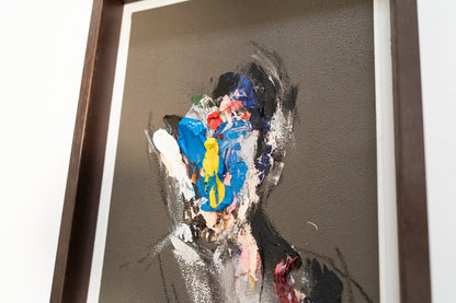 mirror series UNTITLED Portrait contemporary painting art