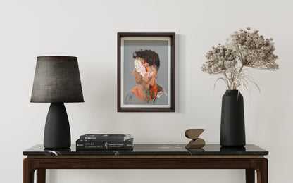 mirror series UNTITLED Portrait contemporary painting art