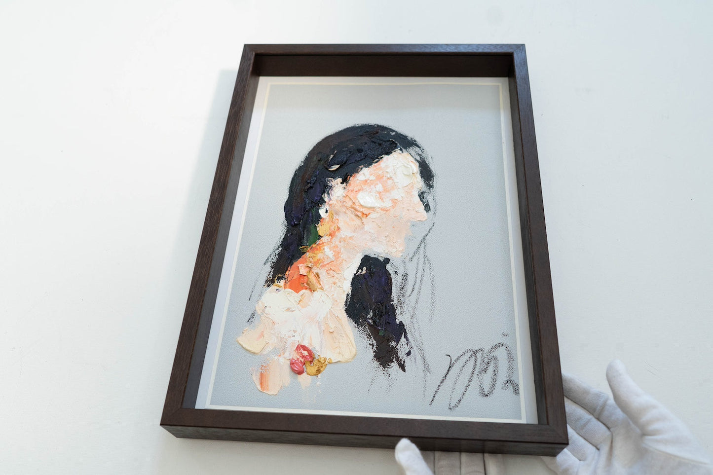 mirror series UNTITLED Portrait contemporary painting art