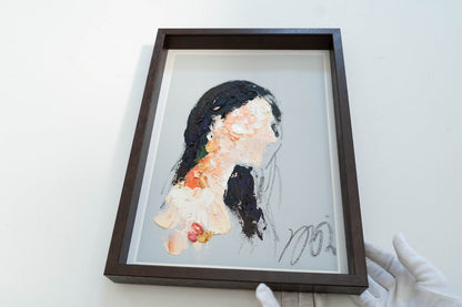 mirror series UNTITLED Portrait contemporary painting art