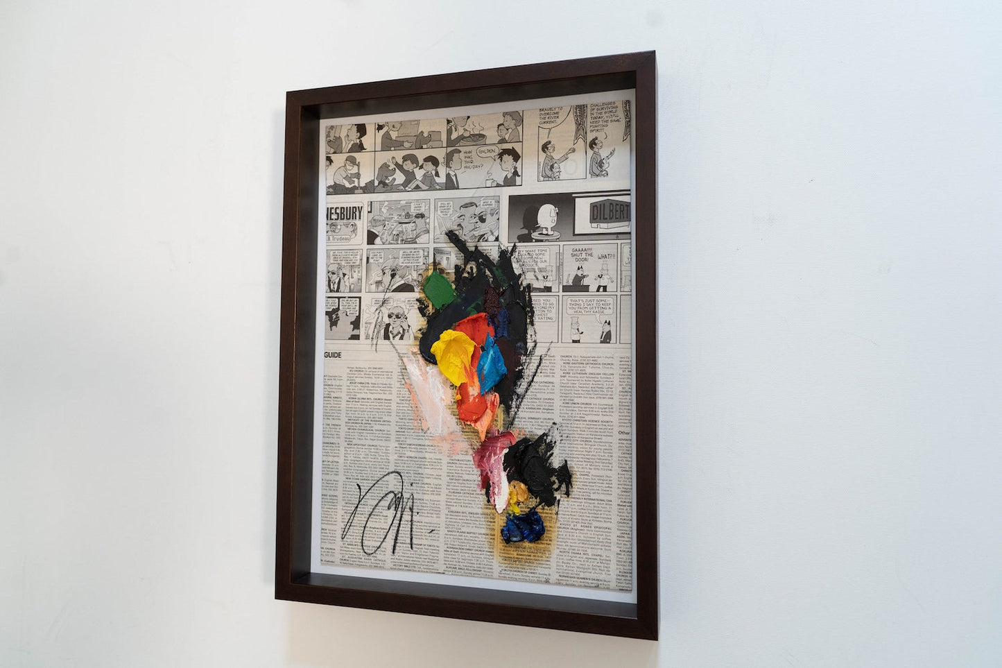 mirror series UNTITLED Portrait contemporary painting art
