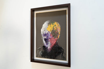 mirror series UNTITLED Portrait contemporary painting art contemporary painting art