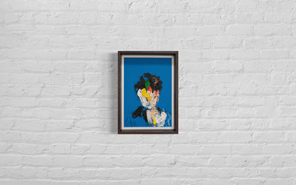 mirror series UNTITLED Portrait contemporary painting art