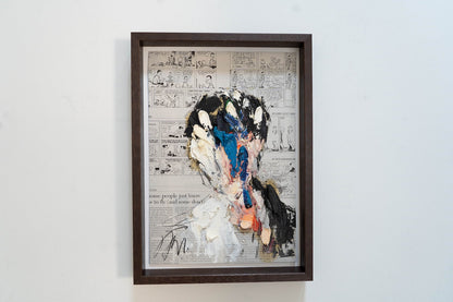 mirror series UNTITLED Portrait contemporary painting art