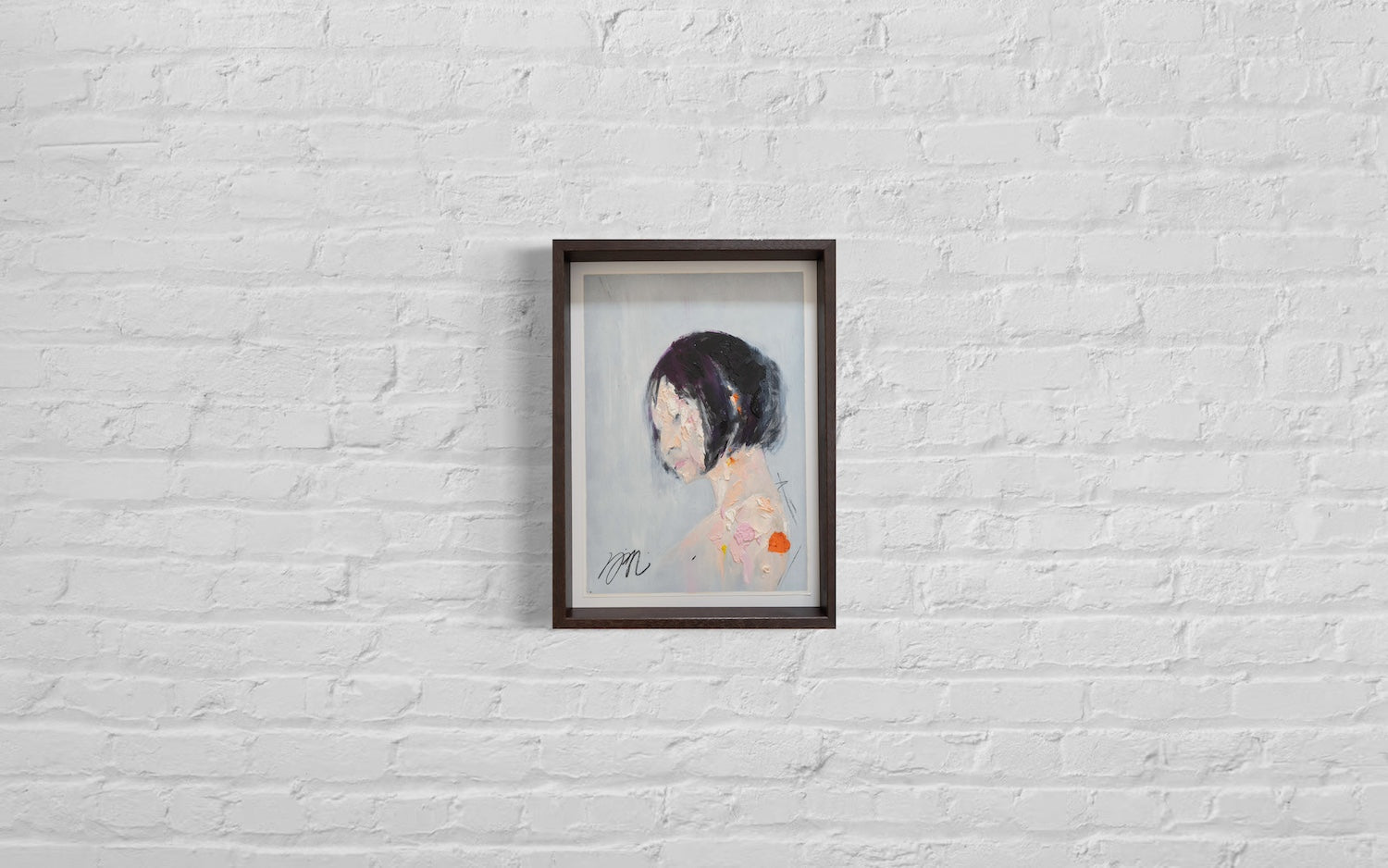 mirror series UNTITLED Portrait contemporary painting art