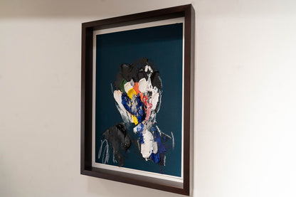 mirror series UNTITLED Portrait contemporary painting art