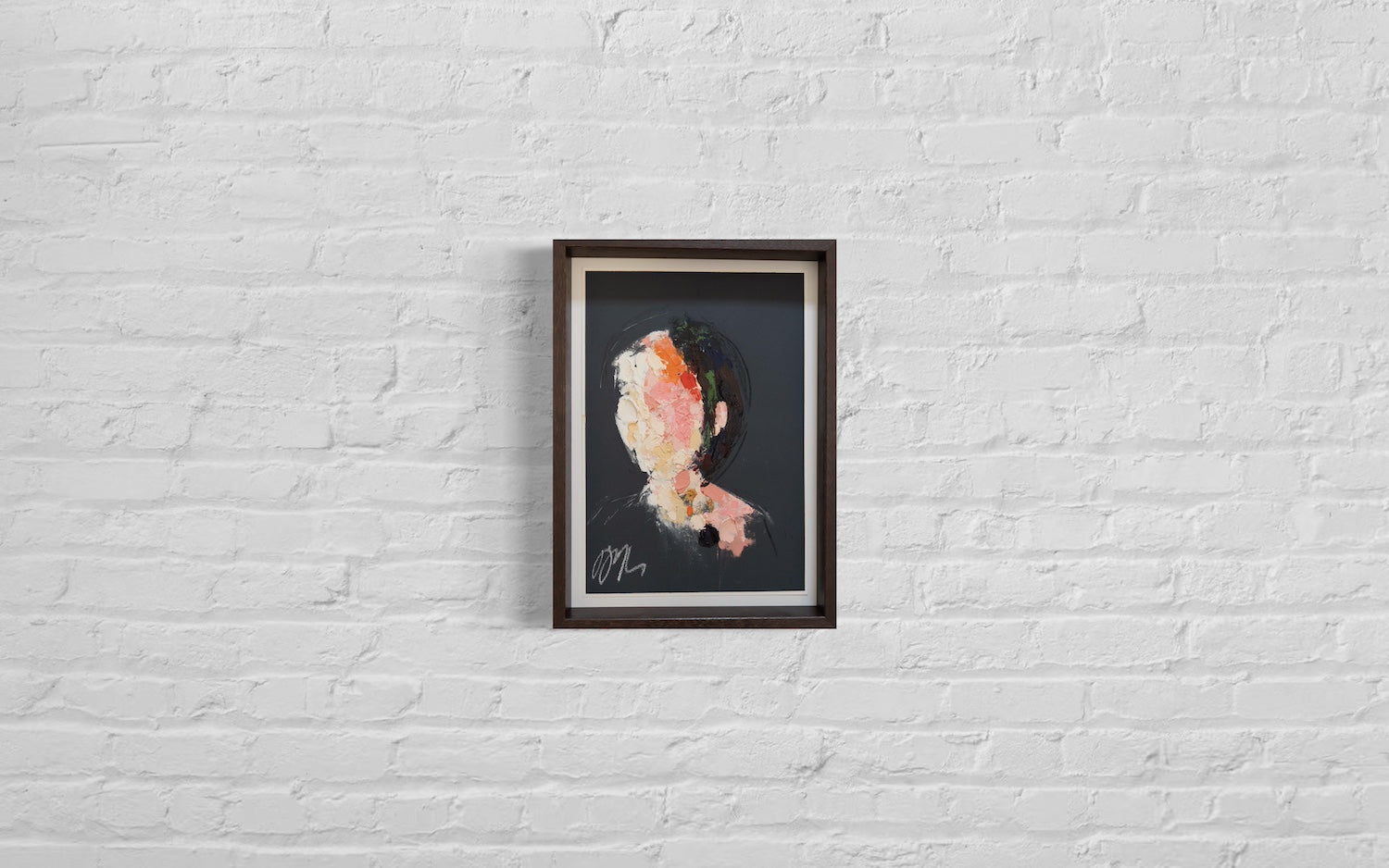 mirror series UNTITLED Portrait contemporary painting art