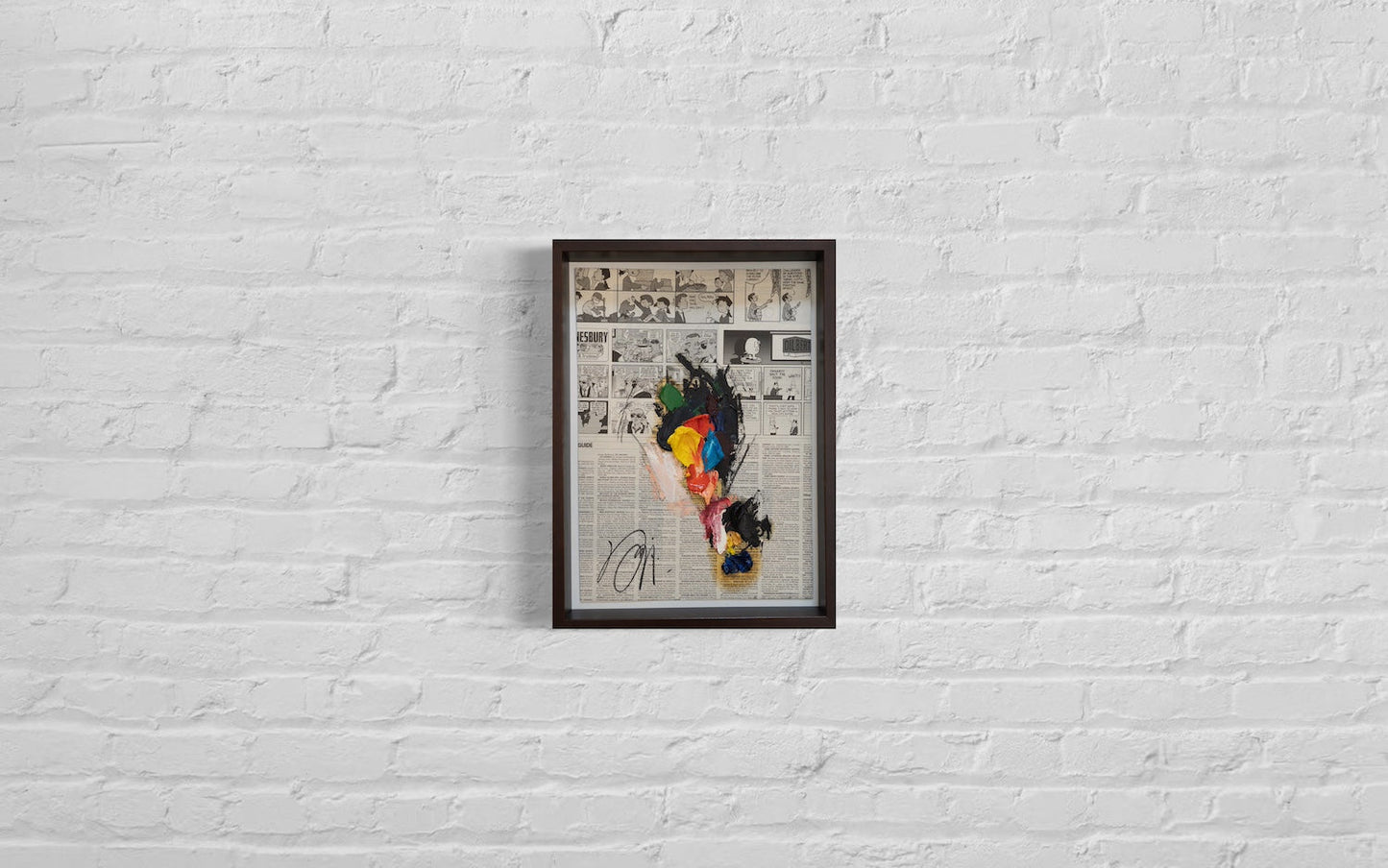 mirror series UNTITLED Portrait contemporary painting art