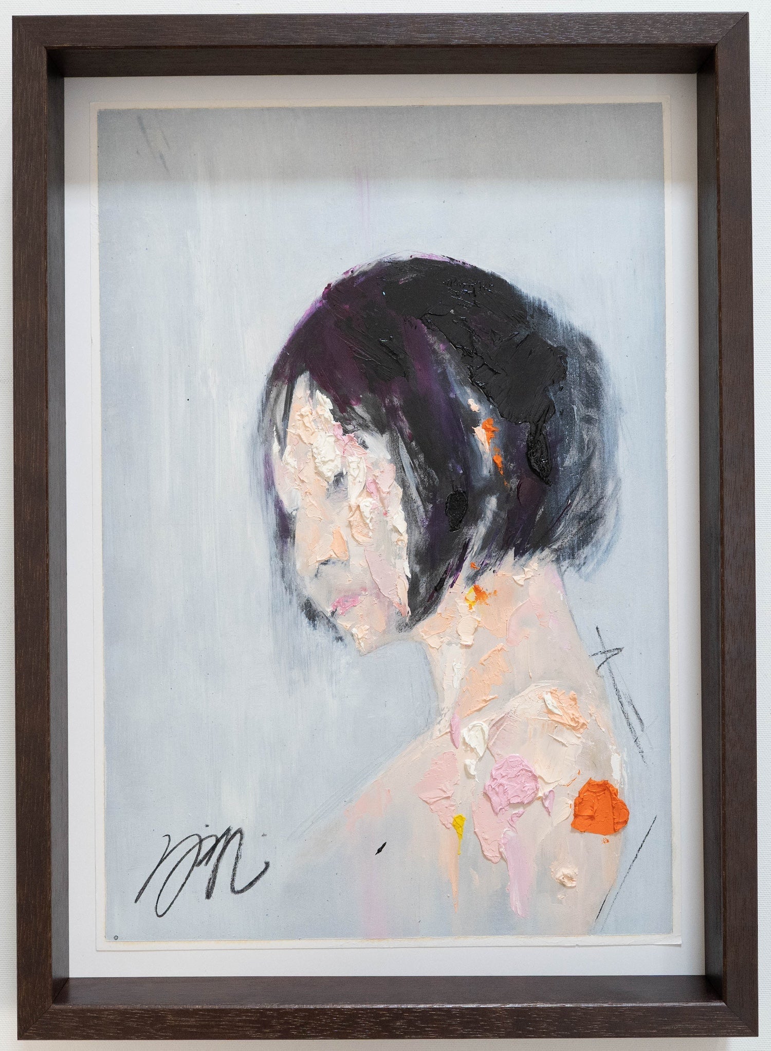 mirror series UNTITLED Portrait contemporary painting art