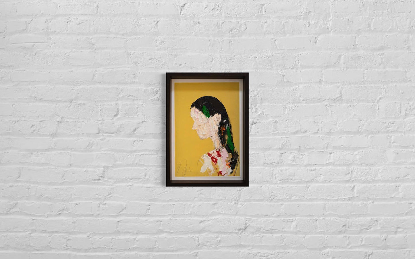 mirror series UNTITLED Portrait contemporary painting art