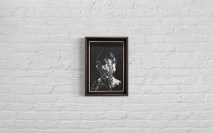 mirror series UNTITLED Portrait contemporary painting art