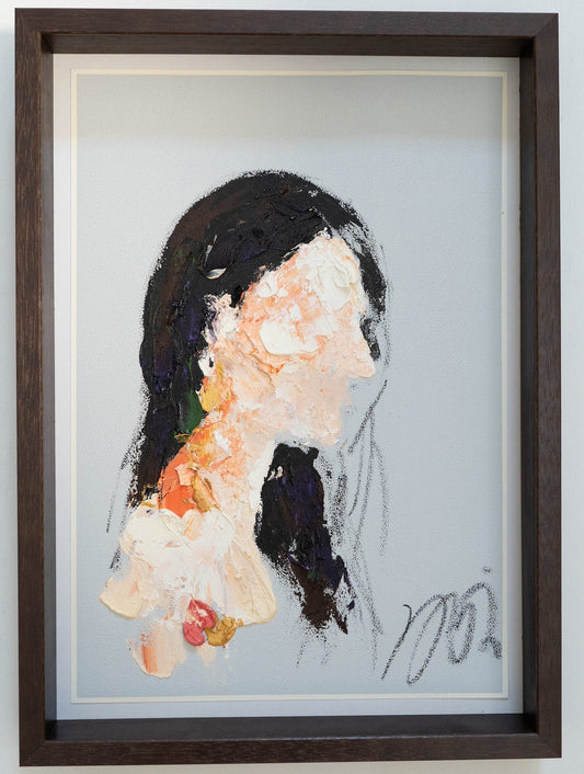 mirror series UNTITLED Portrait contemporary painting art