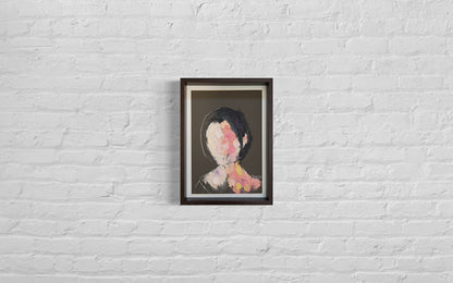 mirror series UNTITLED Portrait contemporary painting art