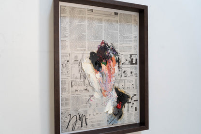 mirror series UNTITLED Portrait contemporary painting art