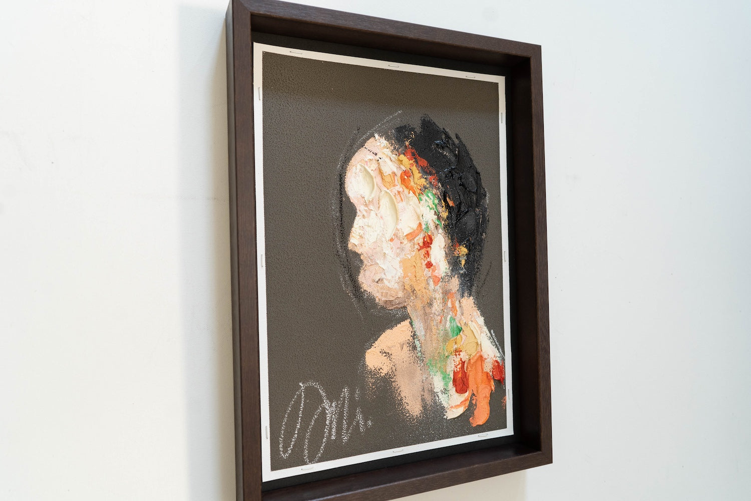 mirror series UNTITLED Portrait contemporary painting art contemporary painting art
