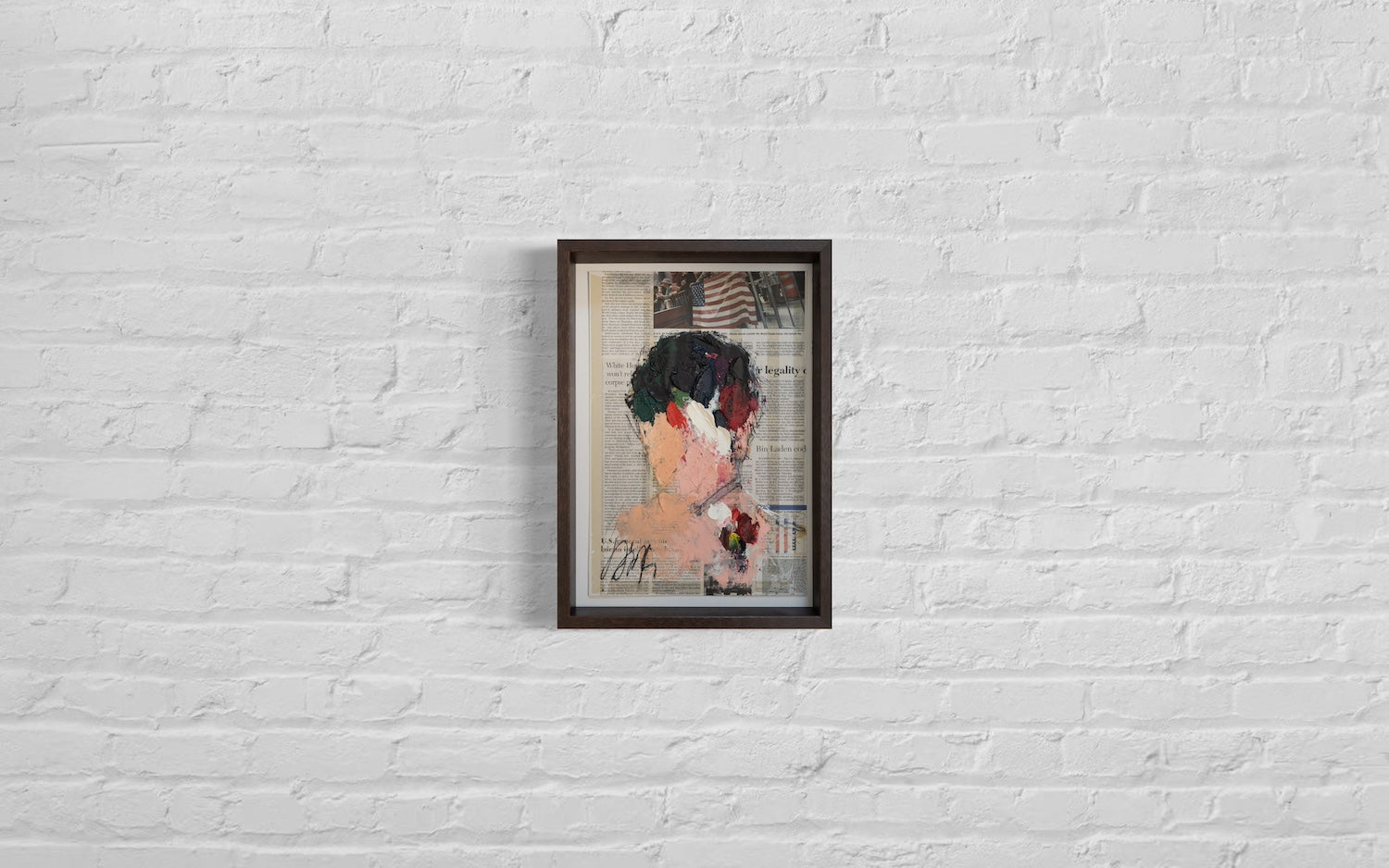 mirror series UNTITLED Portrait contemporary painting art