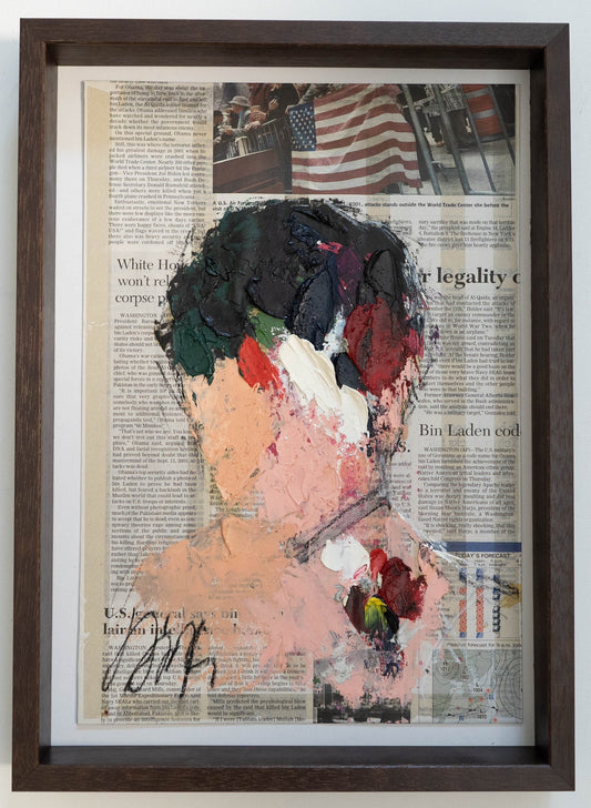 mirror series UNTITLED Portrait contemporary painting art